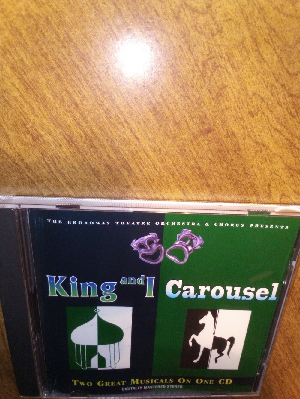 King And I / Carousel Two Great Musicals On One CD Compilation 1996 MTL CD